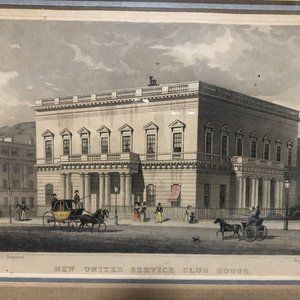 Thomas H. Shepard Metro London Improvements Steel Engravings Set of 5 DAD DAY